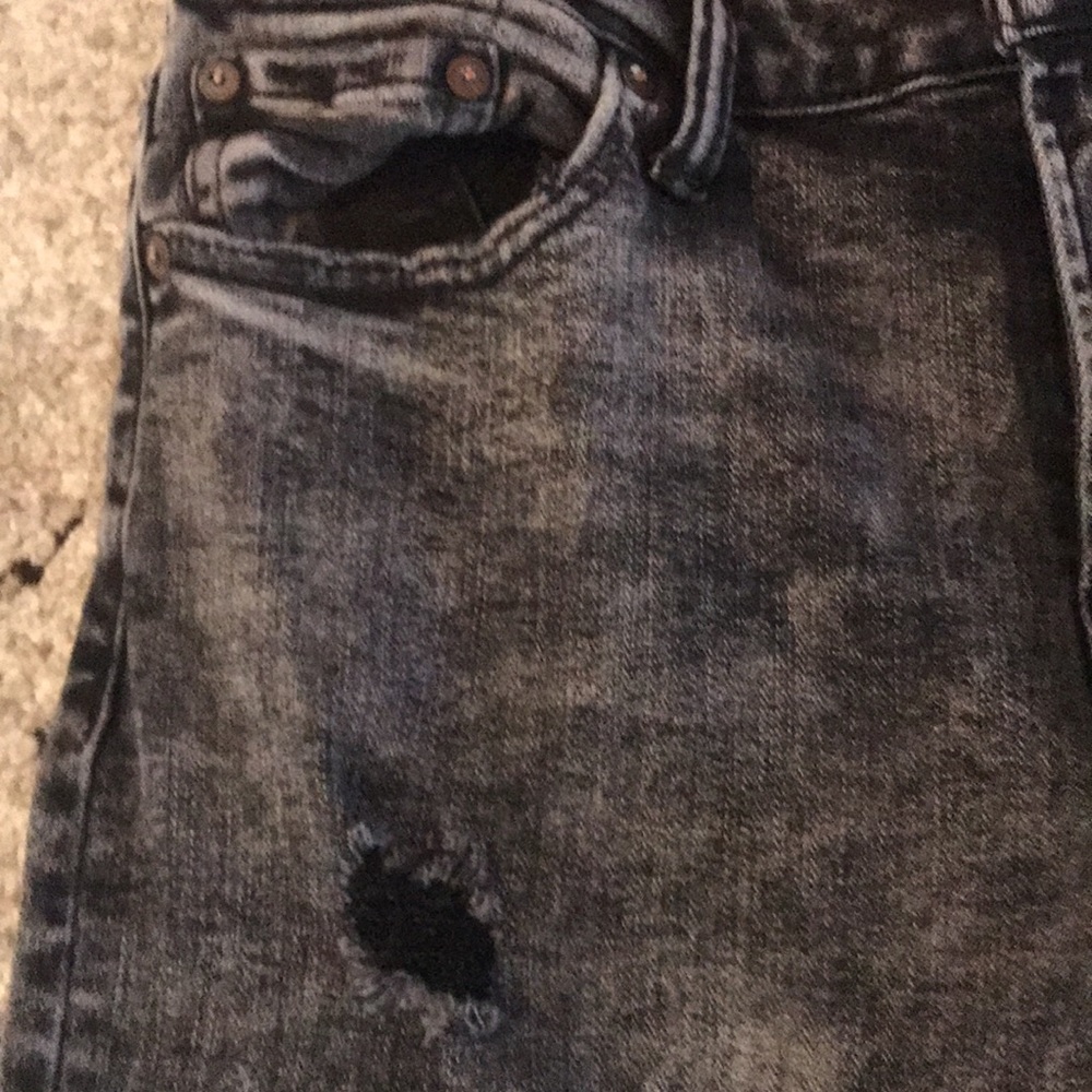 American Eagle Next Level Flex 30x34 Factory Faded Ripped Jeans - Picture 10 of 12